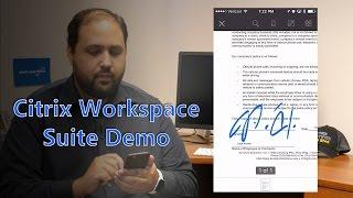 Citrix Workspace Suite Demo