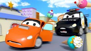Патрулиращи коли - Крадеца на Сладолед - Града на Колите   Анимационно филмче за деца