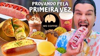 PROVAMOS PELA PRIMEIRA VEZ AS COMIDAS DO WE COFFEE - Vale a pena?