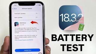 iOS 18.3.2 Battery Test - iOS 18.3.2 Honest Battery Review- Should You Update?