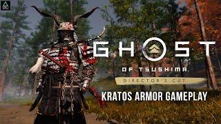 Ghost of Tsushima Director's Cut (PS5) Kratos Armor Gameplay