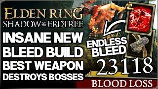 Shadow of the Erdtree - New INSTANT Bleed Kick Combo is OP - Best Weapon Build Guide Elden Ring DLC!