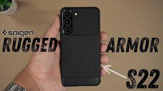 Spigen Rugged Armor For Samsung Galaxy S22!