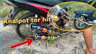 Knalpot pake kaleng HIT | kenalpot racing ter hit