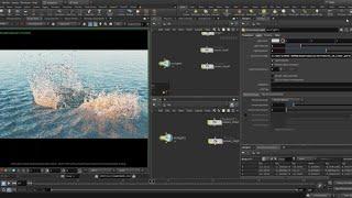 my ocean + flip rendering workflow in Houdini
