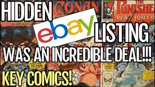 HIDDEN Comic Book EBay Listing was an INCREDIBLE DEAL!!!
