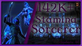 142K + Stamina Sorcerer | Infinite Archive | PvE Guide