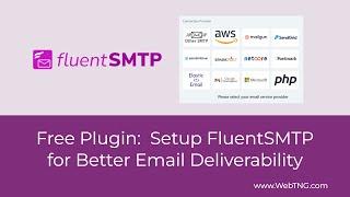 Setup FluentSMTP for Better Email Deliverability