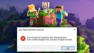 How to FIX Minecraft Java Virtual Machine Error 2023