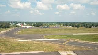 plane landing in Darbhanga airport