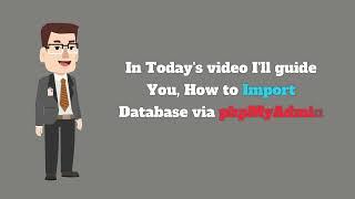 How to import database via PhpMyAdmin in cPanel | YottaSrc