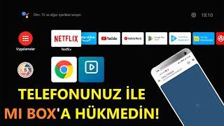 Telefonunuz İle Mi Box''ınıza Hükmedin! ‍️ Mi Box İçin Fare Kullanımı