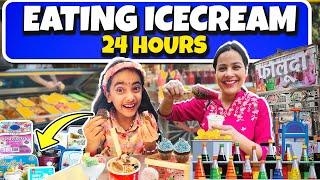 ONLY ICE CREAM for 24 hours | Mother vs Daughter | Samayra Narula | Samayra Narula Official |