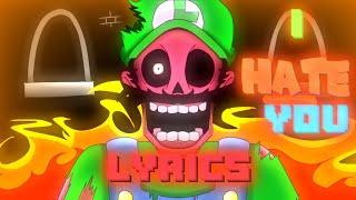 I HATE YOU WITH LYRICS - VS MARIO'S MADNESS V2 LYRICAL ADAPTION