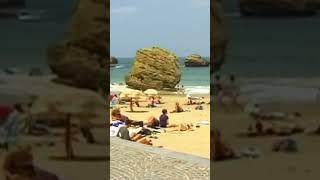 Biarritz beach france#shorts