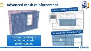 Advanced Mesh Reinforcement - Extension (Tekla Structures 2019i)