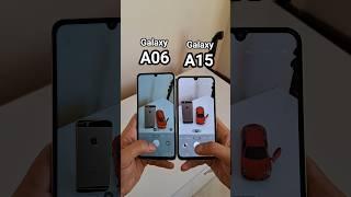 Galaxy A15 vs Galaxy A06 Camera Test