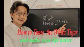 Feng Shui for Beginners #016 Feng Shui White Tiger area The Destruction and Mitigation