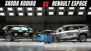 2024 Renault Espace vs Skoda Kodiaq: Ultimate Crash Test Showdown - Who's Safer?