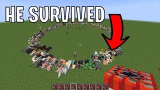 Minecraft, but I make all the mobs fight each other