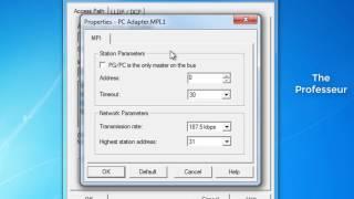 شرح Setting PG/PC interface بالعربي في برنامج SIMATIC Manager