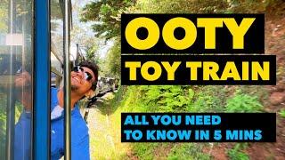 OOTY Toy Train | Complete Guide - Schedule, Booking, Cost, Experience | Akshay Joshi Films