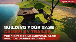 Building Your Base // Gameplay Trailer - PROJECT EVO