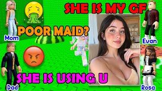  TEXT TO SPEECH  From A Maid, I Become A Rich Boy's Girlfriend  Roblox Story