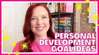 PERSONAL DEVELOPMENT GOAL ACTION STEP IDEAS