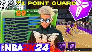 *NEW* 7'1 DEMI POINT GUARD WILL TAKE OVER NBA 2K24! BEST CENTER BUILD NBA 2K24 SEASON 2