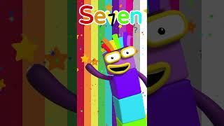 Who's that Numberblock? Can you guess the Rainbow Number?  | 1234567 Learn to count | @Numberblocks