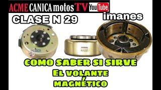 Cómo saber si sirve VOLANTE MAGNÉTICO (MAGNETO)  motosclase n 29