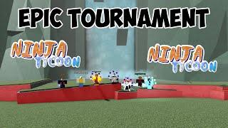 An EPIC Tournament in Ninja Tycoon ROBLOX