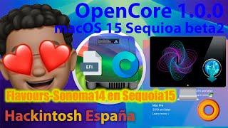 Hackintosh España. Flavours-Sonoma14 en Sequoia15