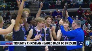 Tri Unity Christian headed back to Breslin