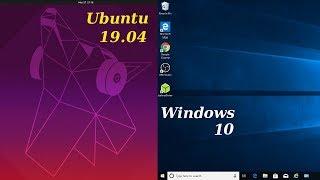 Ubuntu 19.04 Install To Separate Partition Alongside Windows 10