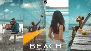 Beach Preset | Lightroom Mobile Preset Free DNG | lightroom tutorial | lightroom preset