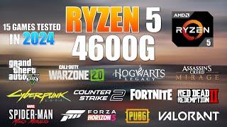 Ryzen 5 4600G Vega 7 & 16GB Ram Gaming Test in 2024