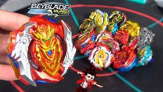 SWORD AWAKENING! Turbo Achilles A4 VS Z-Achilles AND CHO-Z ACHILLES BEYBLADE BURST TURBO