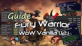 Гайд на Fury Warrior WoW Vanilla 1.12.1