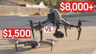 DJI INSPIRE 2 VS. DJI MAVIC 2 PRO - Which Is the Better Deal? | Gear Reviews