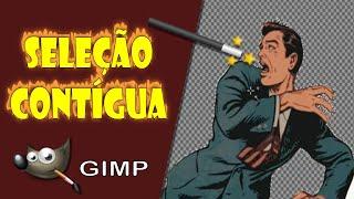 GIMP: Ferramenta de Seleção Contígua - Remover o Fundo da Foto de Forma Rápida