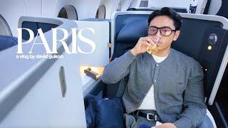 Let's go to Paris!   Air France Business Class, Christmas Market + A Surprise! 