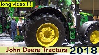 The John Deere 2018 Tractors