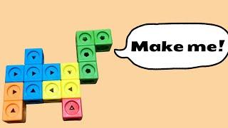 Make a camel, a racing car and a fish with Numberblocks 1 to 5