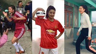 Viral futsal girl pokhara laxmi gurung ko new tiktok video collection