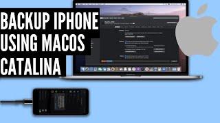 How to backup your iphone in macOS Catalina