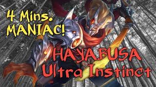 4 Mins. MANIAC! - Hayabusa Ultra Instinct