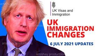 NEW UK IMMIGRATION CHANGES ANNOUNCED BY UK HOME OFFICE | UK VISA UPDATES 2021