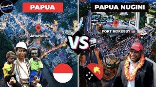 PAPUA NEW GUINEA KAGET LIHAT IBU KOTA PAPUA! Begini Perbandingan Kota Jayapura Papua VS Port Morsbye